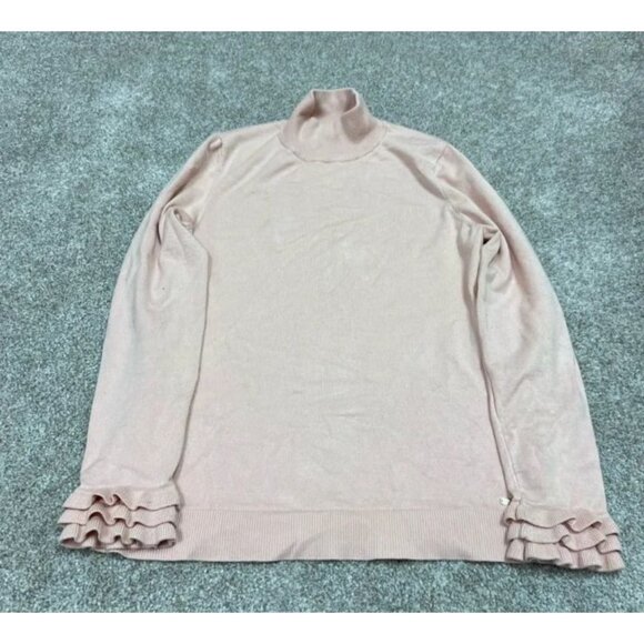 Calvin Klein Sweater Women's Pink Long Sleeve Pullover Size Medium - Picture 1 of 8